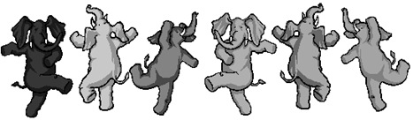 Dancing elephants