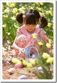 Little girl playing with a doll