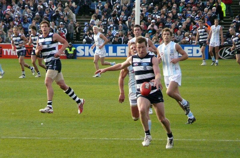 Australian Rules Football game