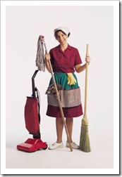 Cleaning lady