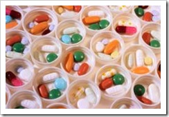 Pills of medication