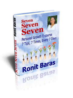 Personal growth e-course by Ronit Baras