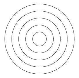 Concentric circles
