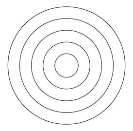 Concentric circles