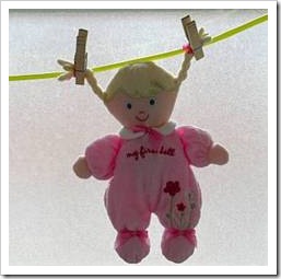 Hanging doll