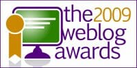 The 2009 Weblog Awards