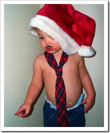 Kid as Santa Claus