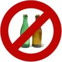 No Alcohol sign