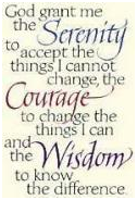 Serenity prayer