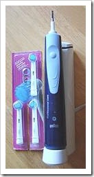 Braun electric toothbrush