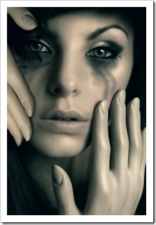 Woman crying