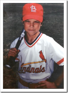 Little League Baseball player