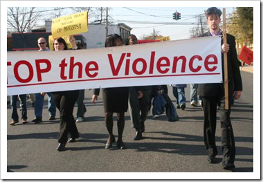 Stop the violence parade