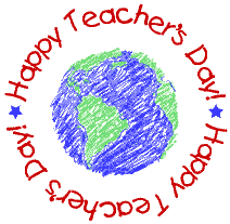 Happy World Teachers' Day graphic