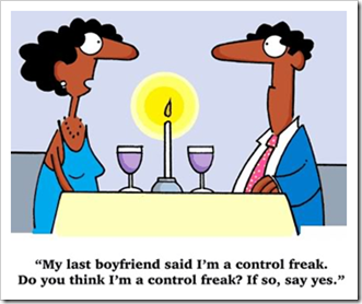 Control freak joke