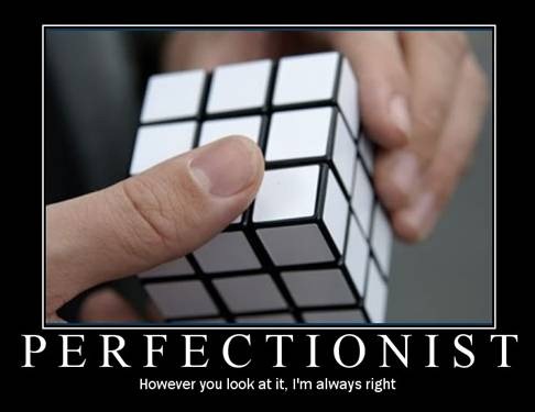 Perfectionism poster