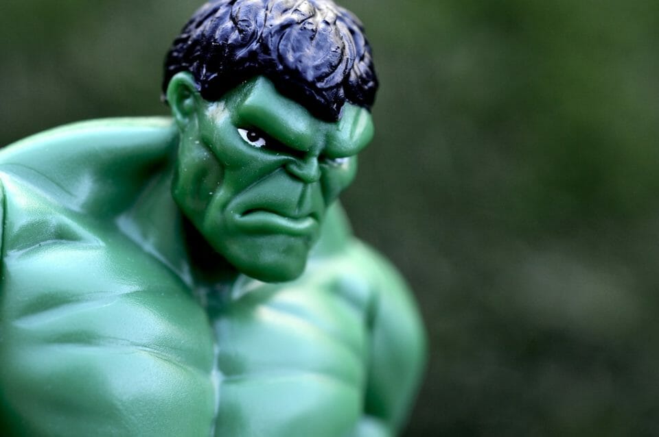 Hulk - the symbol of bad anger management