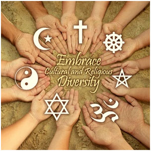 Embrace cultural and religions diversity