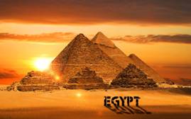 Pyramids in Egypt