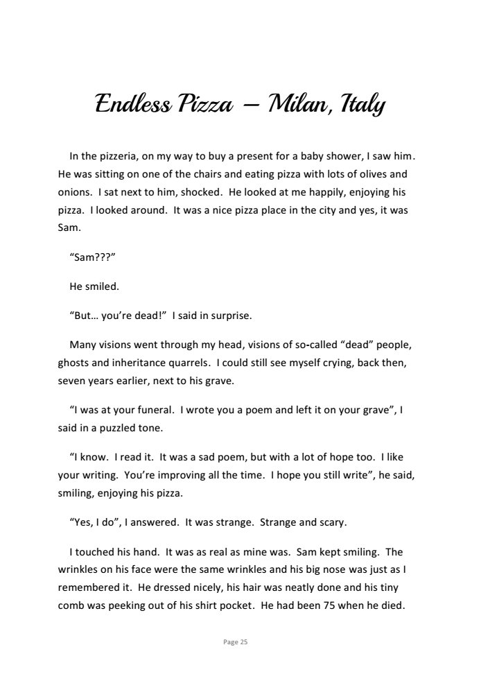 Sample page from Reflections by Ronit Baras