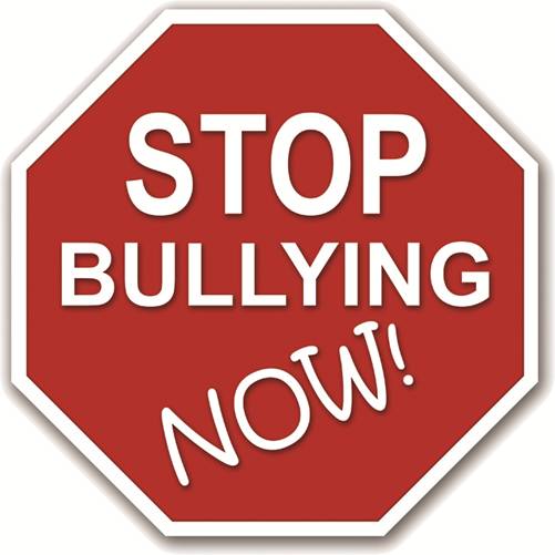 Stop Bullying Now! written on a stop sign