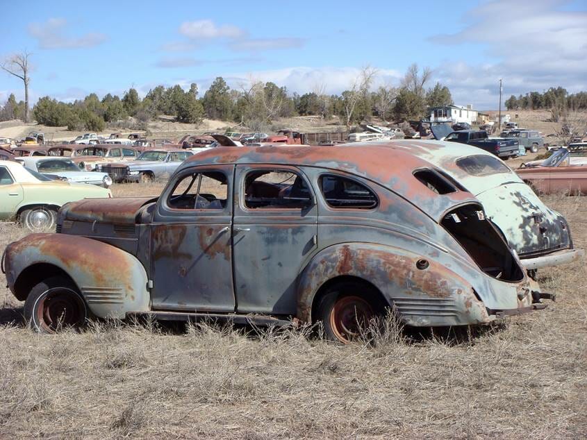 Car junk yard