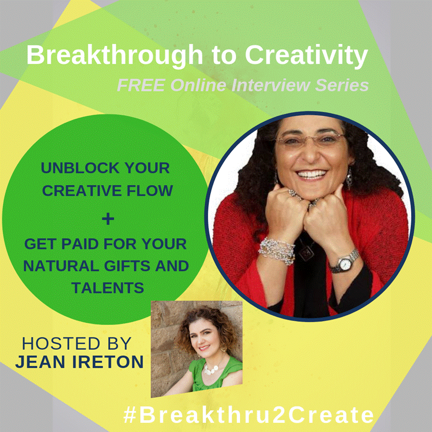 Breakthrough to Creativity with Ronit Baras - you can be creative too!