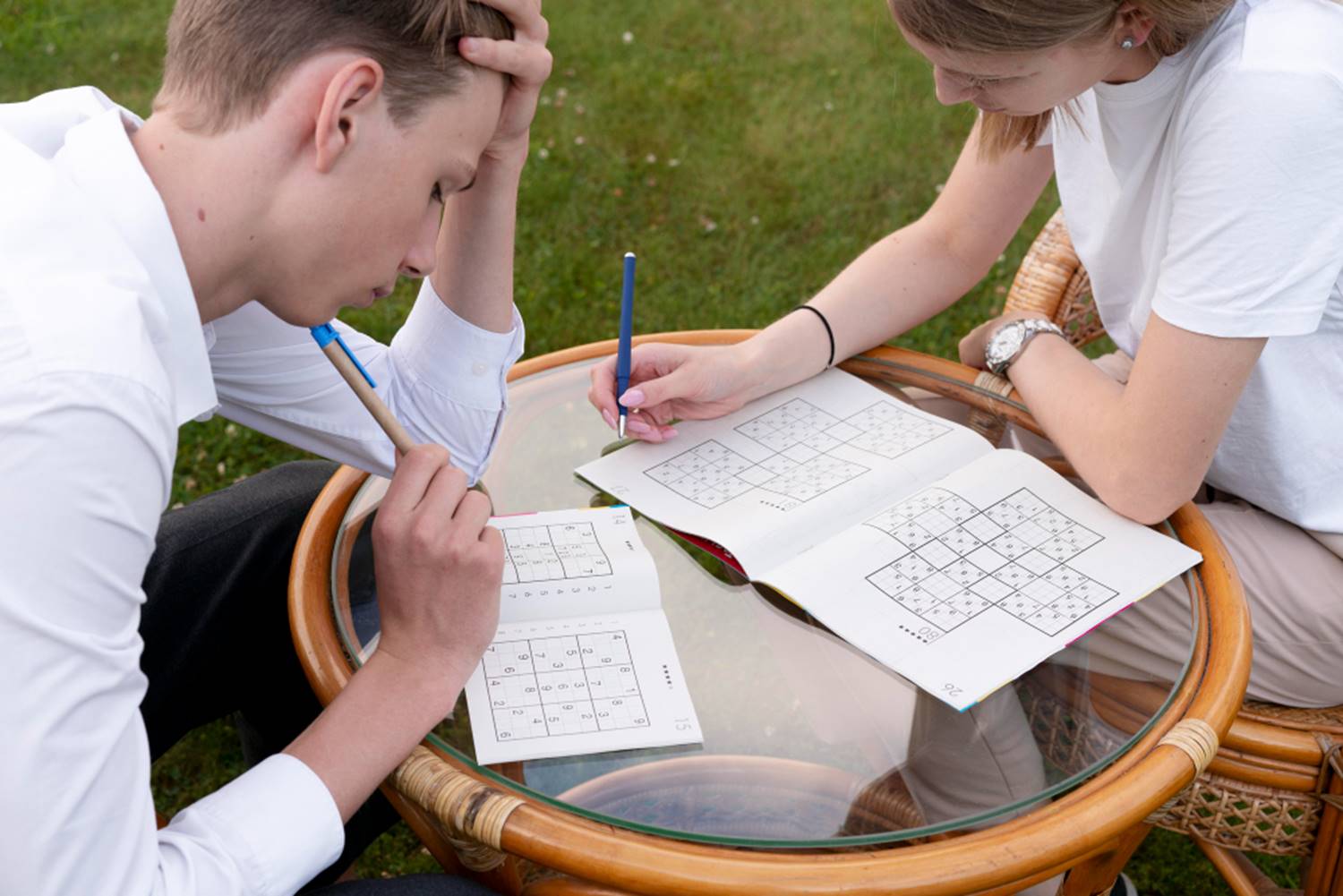 Meditation with Sudoku together